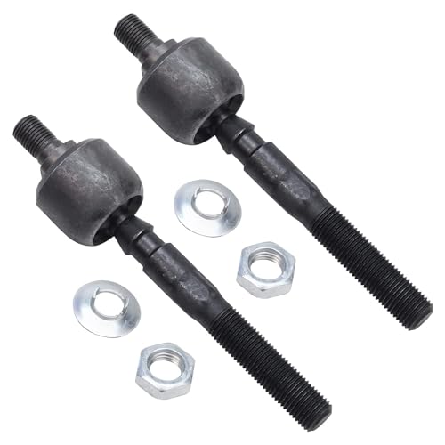 Image of Detroit Axle - Front 10pc End Suspension Kit for 1990-1993 Honda Accord, 2 Lower Control Arms 4 Upper Lower Ball Joints 4 Outer Inner Tie Rod Ends 1991 1992 Replacement