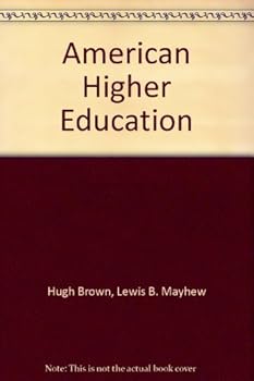 Hardcover American Higher Education Book