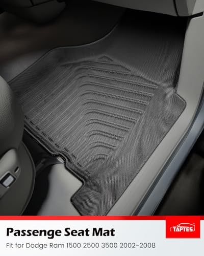 Image of TAPTES Floor Mats for Dodge Ram 1500 Crew Cab (Quad Cab) 2002-2008