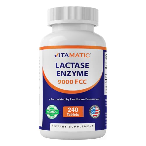 Vitamatic Lactase Enzyme Tablets