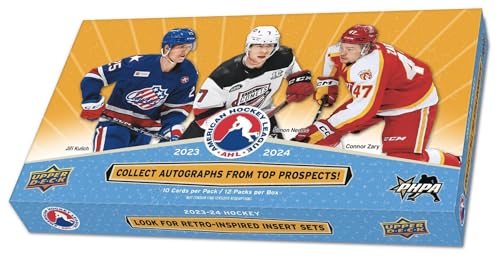 Upper Deck AHL Hockey Hobby Box 2023-24 cartes de hockey à collectionner