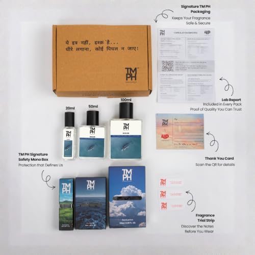 Image of TMPerfumehouse DR Elixir EDP for Men | Fruity, Amber & Long Lasting Perfume Spray | Aromatic, Woody & Warmspicy Fragrance | Luxury Gift for Him | TMPH | 50ml