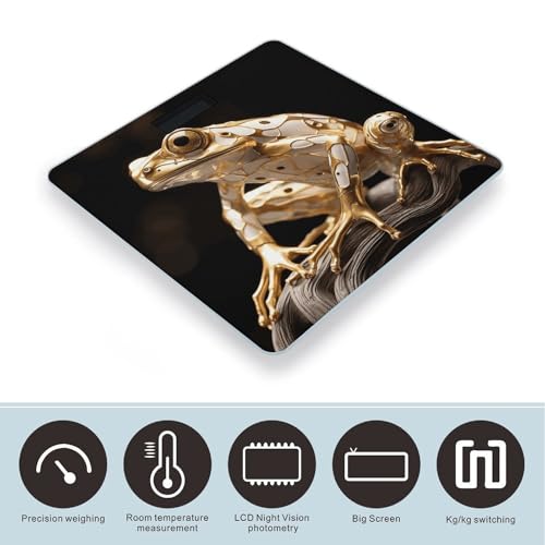 Báscula digital de baño Heavy Industry Frog 26 x 26 cm miniatura 3