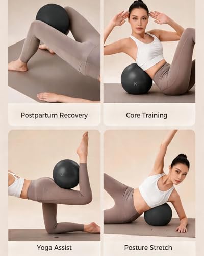 Image of KEEP Exercise Ball Anti-Burst - Thickened Yoga Ball Pilates Ball for Physical Therapy, Fitness Ball for Workout, Core Strength and Physical Therapy