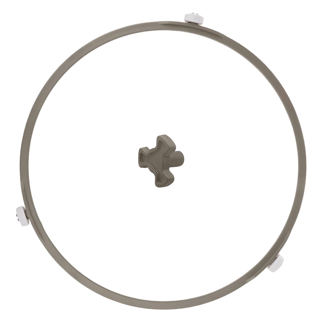 Anello Girevole Universale per Microonde, 17,8 cm Supporto per Vassoio di Microonde, Accessorio Aggiuntivo per Vassoio di Microonde, Adatto per Piatti di Vetro (24,5-27cm)