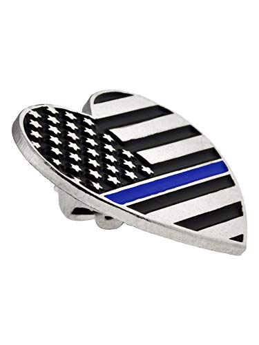 Image of PinMart's Thin Blue Line Lapel Pin