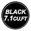 Black(7.1CU.FT)