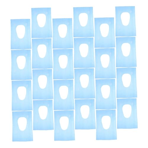 IWOWHERO 30pcs Disposable Toilet Seat Covers 40cmx60cm Toilet Seats Pad Travel Camping Hotel Cleaning Supplies Portable