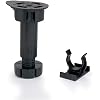 Selby Cabinet Leveling Leg with Clip Bracket, 4-Piece