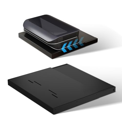 NothingProjector Plateau Coulissant Motorisé pour Projecteurs Ultra-Courte Focale, Extensible 80'-150', Rétractable Automatiquement, Synchronisation Intelligente avec la Puissance du UST Laser TV