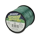 Hi-Seas Grand Slam Monofilament Line, 50 lb / 22.6 kg Test, .028 in / 0.70 mm Dia, Green, 265 yd / 242 m