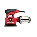 SKIL 7292-02 2.0 Amp 1/4 Sheet Palm Sander with Pressure Control , Red