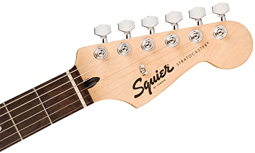 Image of Fender Squier Sonic Stratocaster - Ultraviolet Bundle with Tuner, Strap, Picks, and Austin Bazaar Instructional DVD