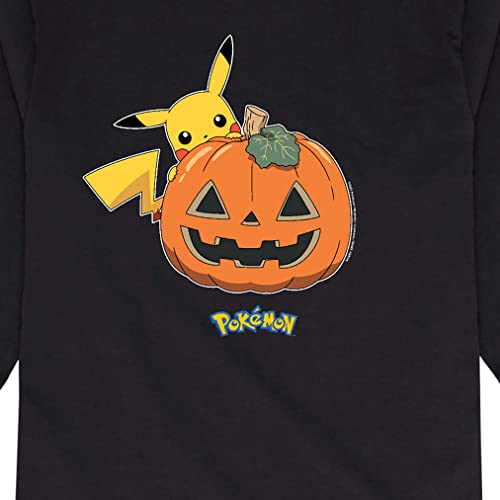 HYBRID APPAREL - Pokémon - Pikachu Pumpkin - Youth Long Sleeve Graphic T-Shirt3
