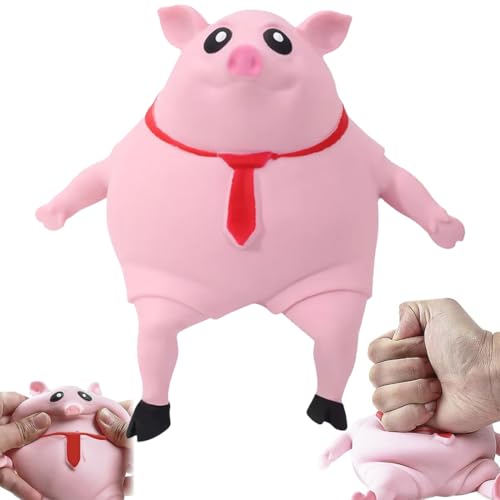 Anti Stress Schwein Schweine Quetschspielzeug Schwein Zum Schlagen Piggy Squeeze Toy Anti Stress Spielzeug Für Erwachsene Und Kinder