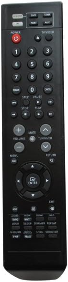 Remote Control for Samsung HT-TQ85 HT-TQ85T HT-TQ85T/XAA HT-TQ85T/XAC AH59-01643B HT-Q20 HT-Q20TS HT-TQ22 HT-TQ25 HT-TQ25TS DVD Home Theater System