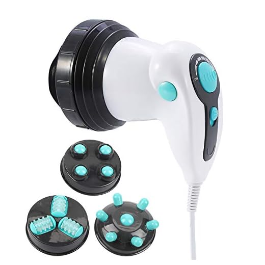 2 Färger Body Massager, Anti Cellulite Massager Electric Back Massagers Fat Burning Machine(grön)