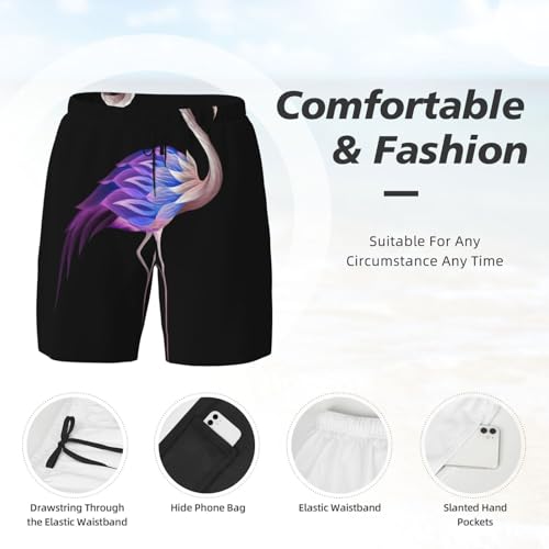 Short de plage double couche pour homme EdWal