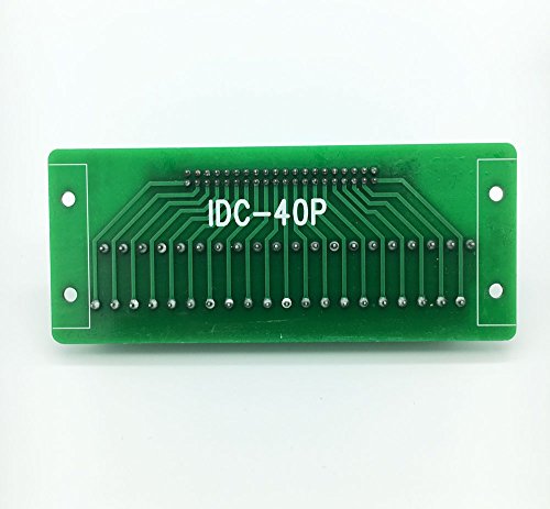 Sysly Idc40 2X20 Pins Male Header Breakout Board Terminal Block Connector With Simple Din Rail Mounting Feet #TOP3