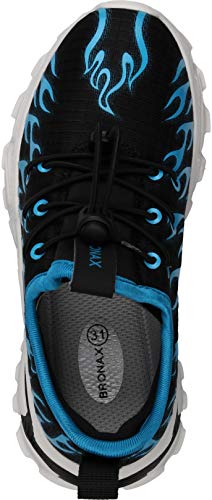 Image of BRONAX Men's Graffiti Personality Sneakers