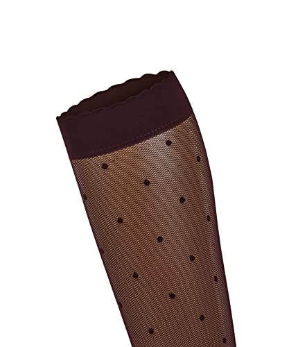 Image of FALKE Women's Dot 15 Denier Knee-High Socks, Patterned Stockings, Casual and Dress, Ultra Sheer Fine Mesh, Nylon