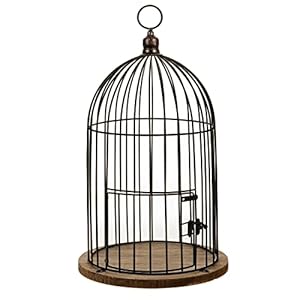 SIDCO Dekokäfig Vogelkäfig Hängedeko Landhaus Deko
