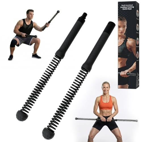 Portable Cordless Battle Ropes for Home Gym