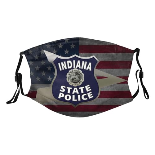 Peru Indiana State Police Adult Dust Mask Adjustable Dust Face with 2 Filter18