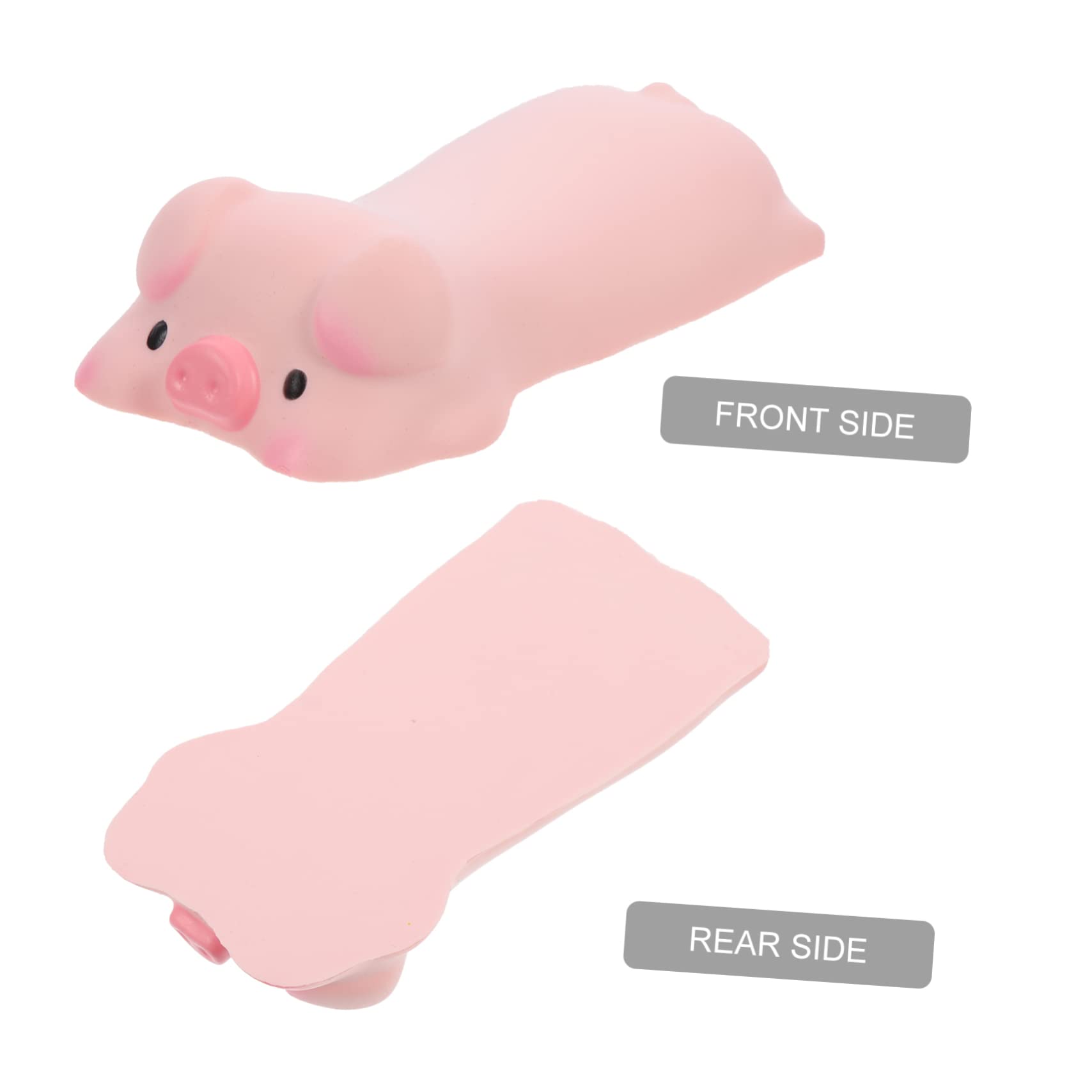 ARTIBETTER 5 Pezzi Tappetino Da Polso Per Mouse A Forma Di Cartone Animato Supporto Per Il Polso Poggiapolsi Simpatico Maialino Cuscinetti Ergonomici Nero Tappetino Per Mouse Da