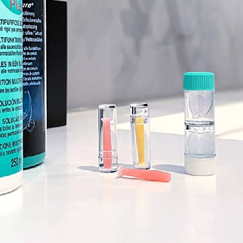 JB White 4er Set Kontaktlinsensauger, Linsensauger für harte Linsen, Formstabile Jahreslinsen und Ortho-K Kontaktlinsen, mehrfarbig (4 Sauger - nur für Hartlinsen)