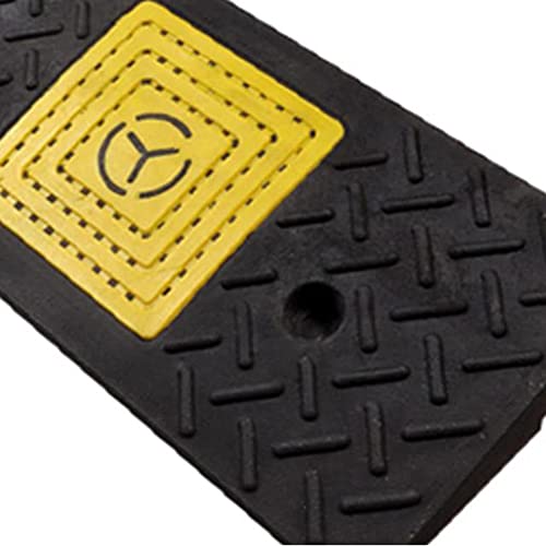 Rampa de bordillo de goma 100x25x6 cm resistencia alta miniatura 3