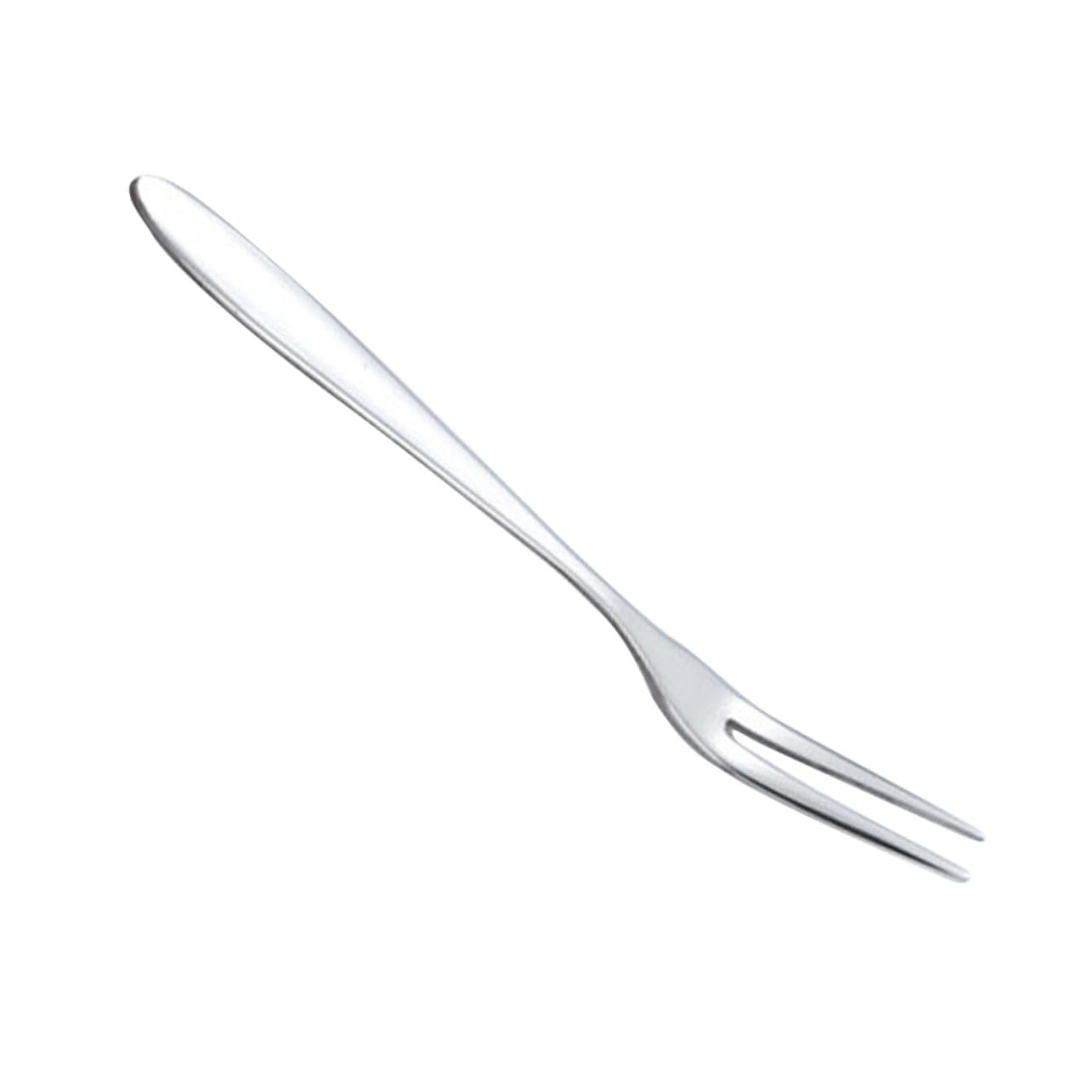 BRIGHTFUFU 5 Pcs Mini Fruit Forks Stainless Steel Cake Forks Reusable for Snacks Desserts and Parties