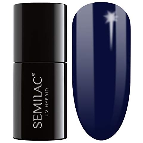 088 UV Nagellack Hybrid Semilac Blue Ink 7 ml Cover