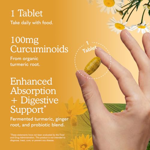 Garden of Life Organics Extra Strength Turmeric Supplement, 120 Tablets - image 6