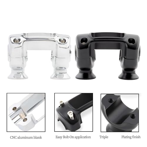 Kit de Elevador Manillar 1,25" de Alta Resistencia para Softail 21-23 5