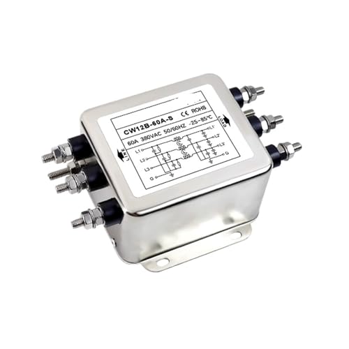 Filtre de puissance triphasé CW12B contre interférences électriques onduleur 380V - 5