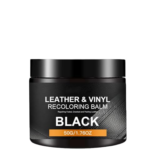 Bálsamo recolorante para piel – 50 g | para la reparación de muebles, reaviva el color de los muebles, bálsamo para el interior del coche | Funda para sofá, chaqueta, bota, bolsa de sillín, tapicería