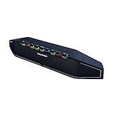 Coumson Portable Speakers,Wireless Bluetooth 5.0 Sound bar for Computer,20w Stereo Sound,Li-ion Battery,DSP IC bassup The Gaming Speakers,Colorful RGB Lights,Portable Computer soundbar for Desktop.