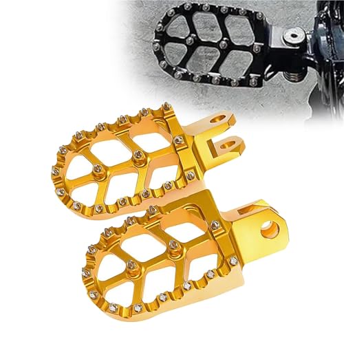 Repose-pieds Suzuki DRZ400SM en alu forgé haute résistance
