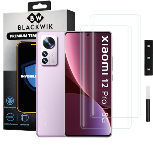 Image of Blackwik UV Curved Tempered Glass for Xiaomi 12 Pro | 2-Pack