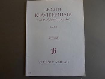 Leichte Klaviermusik aus Zwei Jahrhunderten