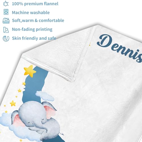 Image of OLIVE OLIVIA Personalized Baby Milestone Blanket, Custom Name, 60 inchx80 inch, Soft Flannel Fleece, Unisex, Winter, Baby Blanket