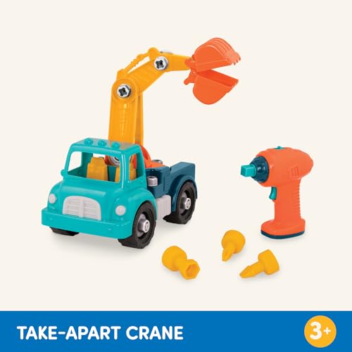 Battat Take-Apart Crane Truck