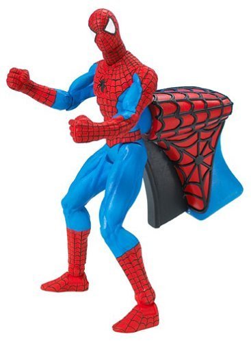 Marvel Spider-Man Super Jab Spider-man with Rapid Punch Action Figure by Toybiz