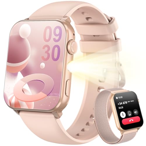 Blackview Smartwatch Uomo Donna, Effettua e Rispondi alle Chiamate,1,91'' Orologio Intelligente 100+ Modalità Sportive/Sonno/Cardiofrequenzimetro/SpO2/ Torcia per Android IOS