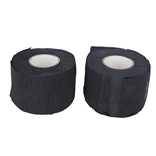 1 par de tiras para el cuello de papel elástico, papel desechable, tiras para el cuello de peluquero, papel profesional para el cuello de peluquero para peluquería
