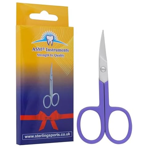 ASM Professional Curved Nail and Cuticle Scissors Cover