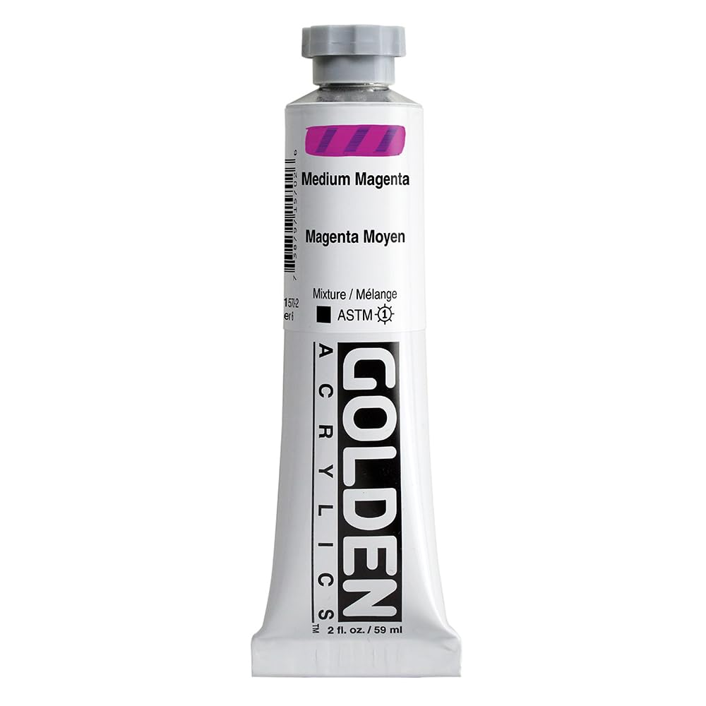 Golden Medium Magenta Heavy Body 60Ml Med Mag Vi