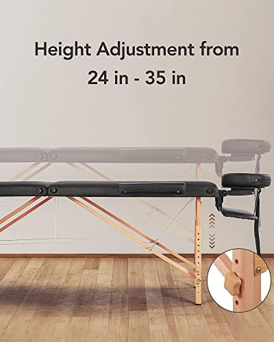 image for CHRUN Portable Massage Table Massage Bed Lash Bed Facial Bed SPA Bed T