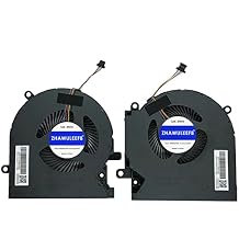 New Laptop CPU+GPU Cooling Fan for HP OMEN 15-EK 15-EN TPN-Q236 15-EK0023DX 15-EK0020CA 15-EK0013DX 15-EK0008CA Series M04216-001 ND8CC02-19J22 M04215-001 ND8CC02-19J23 DC 12V Fan